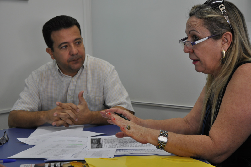 A coordenadora do Ciat busca parceria da Prefeitura de Três Lagoas para maior fortalecimento do processo de geração de emprego na cidade. Foto: Reprodução