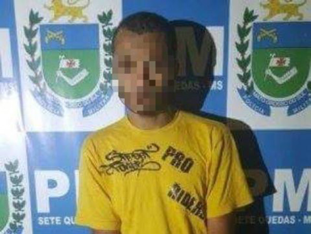 Acusado estava no Paraguai e fugiu da polícia (Foto: Notícias da Hora MS)