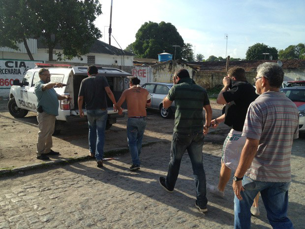 Policiais Civis e Militares em ação conjunta conseguiram prender quadrilha de banco.Foto: Divulgação