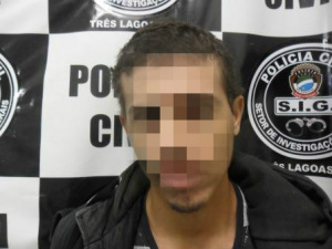 Acusado tem 22 anos. (Foto: Divulgação/ Polícia Civil).