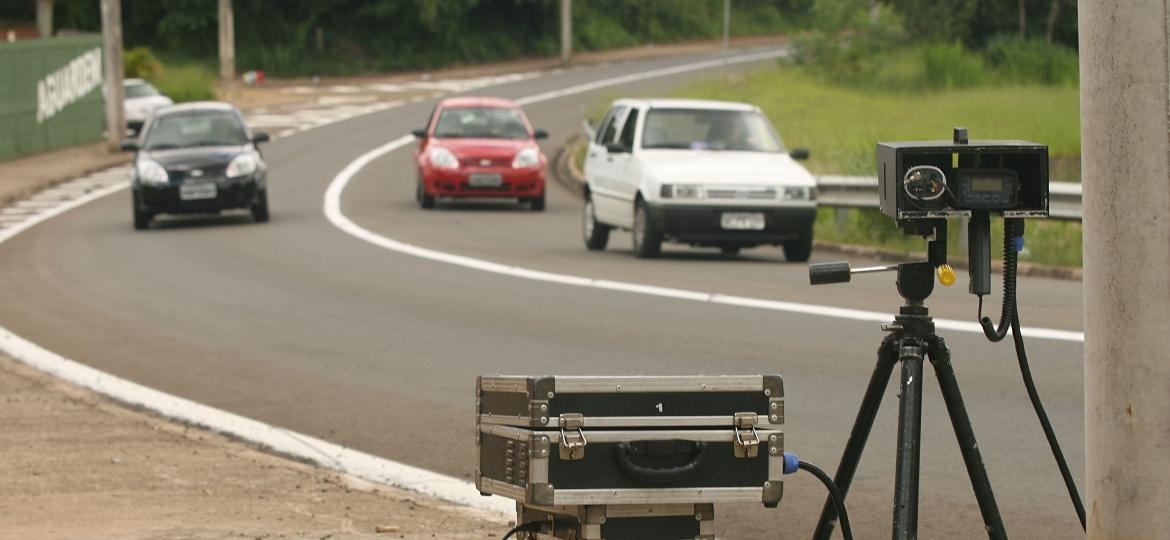 Radares portáteis, conhecidos popularmente como