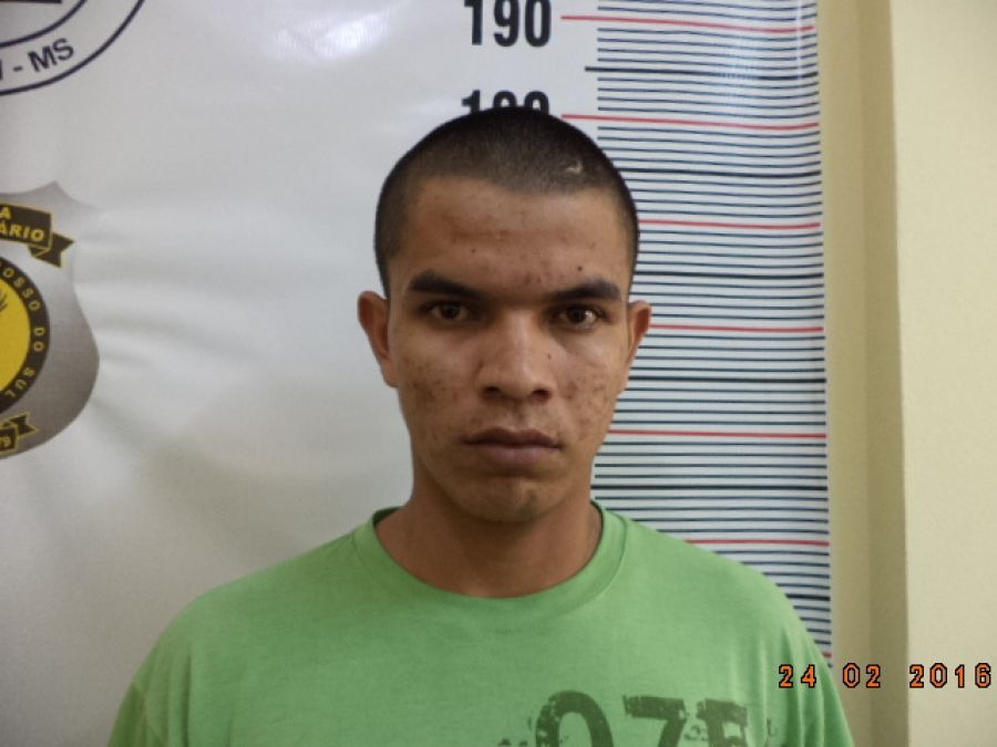 Márcio Benites Spindola, 24 anos,Foto: POLÍCIA CIVIL