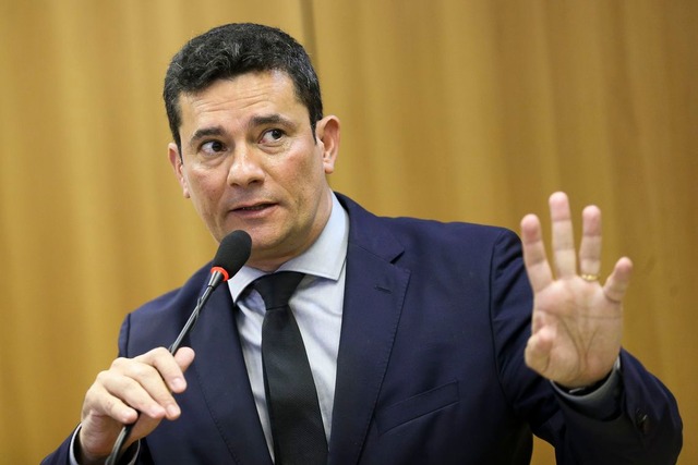 Moro detalha para deputados projeto de lei anticrime – Foto: Agência Brasil / Arquivo