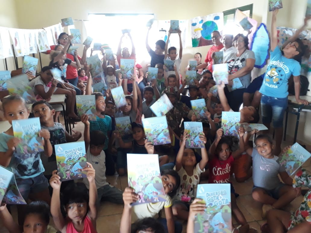 Escola Municipal Beatriz de Barros Bumlai - Miranda (MS) - Crianças em ação Educacional // Divulgação PMMS