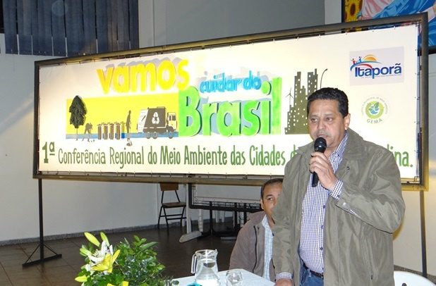 A FUNASA participou da 1ª Conferência Regional de Meio Ambiente de Itaporã e Douradina.Foto: Assessoria  