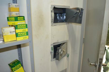 Ainda não se sabe se o sistema de monitoramento registrou a ação dos bandidos. Foto: Araçatuba News