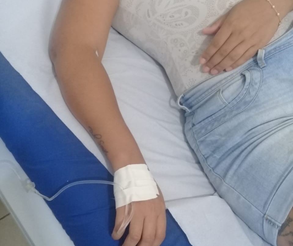 Fernanda Lima da Silva foi diagnosticada com pedra na vesícula, e precisa de uma cirurgia de emergência. Foto: Imagem cedida.