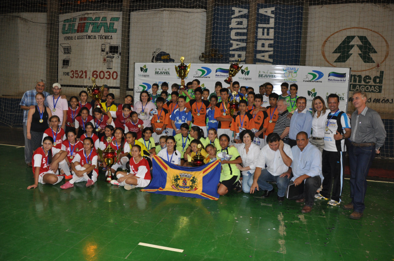 As equipes vencedoras representarão o Estado de Mato Grosso do Sul nas Olimpíadas Escolares a ser realizado na cidade de Natal/RN.Foto: Assessoria