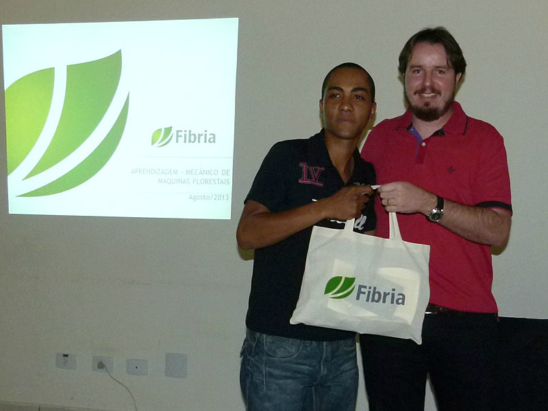 Por ano, a Fibria investe cerca de R$ 1 milhão em aprendizagem.Foto: Assessoria