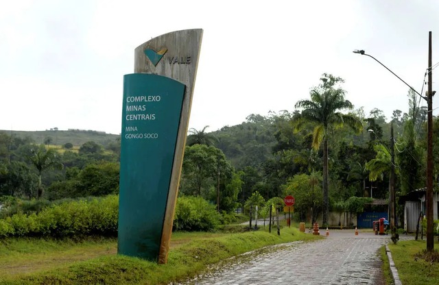 A entrada da mina Gongo Soco, em Barão de Cocais, operada pela Vale; local foi evacuado no dia 8 de fevereiro Foto: REUTERS/Washington Alves