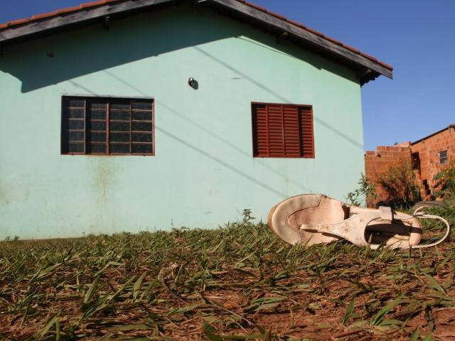 Cristiane foi brutalmente assassinada na casa no Jardim Danúbio Azul em 2014 (Foto: Marcos Ermínio)