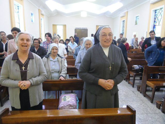 A inspetora da Imaculada Auxiliadora, Ir. Antônia Brioschi foi intérprete de Madre Yvonne