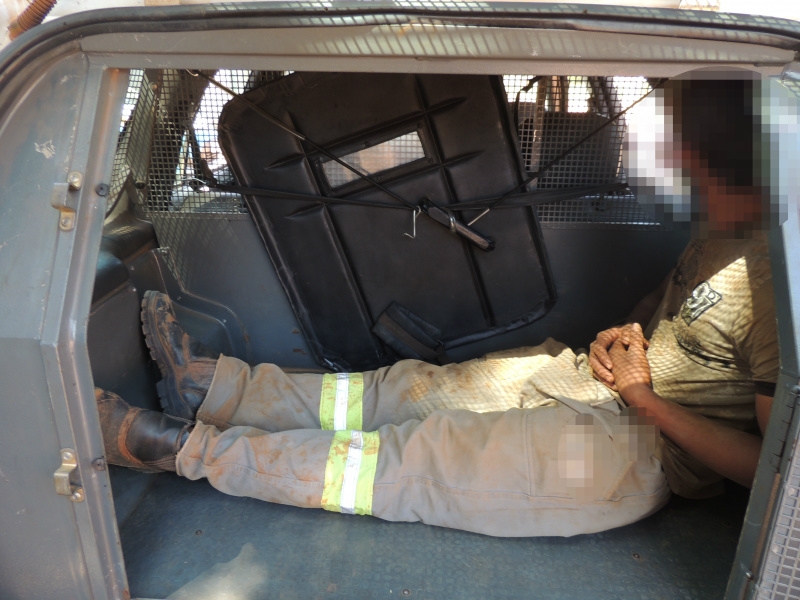 O Jovem infrator foi apreendido e encaminhado para o 1° DP (Distrito Policial) para que fossem tomadas providências cabíveis.Foto: Rádio Caçula. 