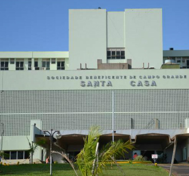 Mulher está internada na Santa Casa de Campo Grande. Foto: Campograndenews.