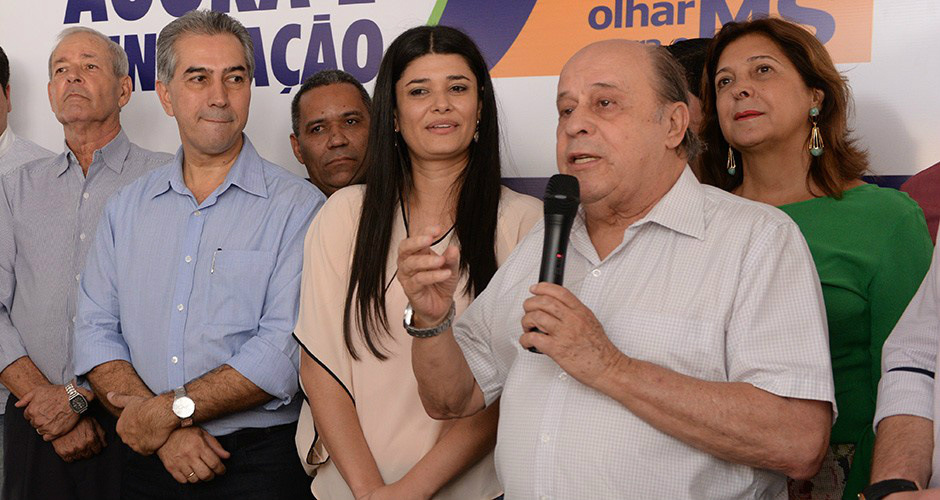 Antônio João esteve no Senado, em 2006, durante licença de Delcídio de quem foi suplente e concorre pelo PSD (Foto: Renan Kubota)