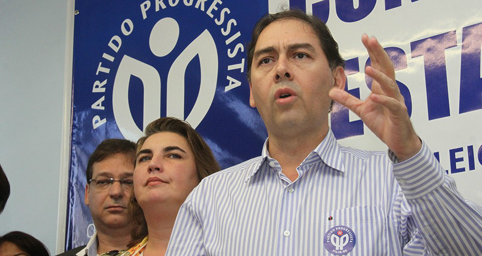 Alcides Bernal, perdeu o mandato de prefeito da Capital, e agora concorre ao Senado pelo PP, partido que preside (Foto: Victor Chileno)