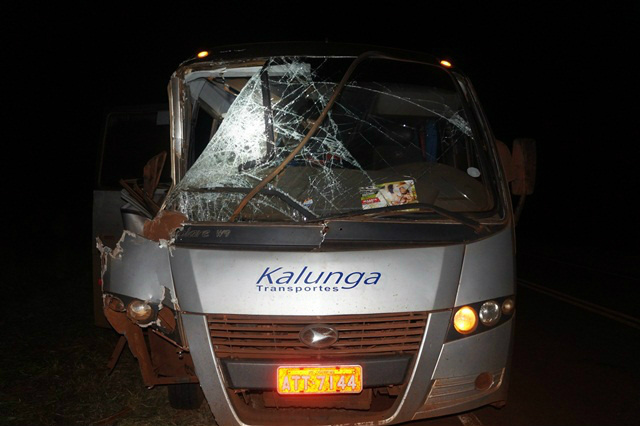 Acidente ocorreu em rodovia entre Rio Brilhante e Maracaju. (Foto: Rio Brilhante em Tempo Real)