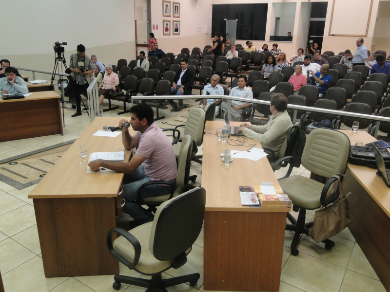 O último convocado a depor na CPI da Saúde foi o presidente do Conselho Municipal de Saúde, Edson Queiróz.Foto: Rádio Caçula- Marco Campos 