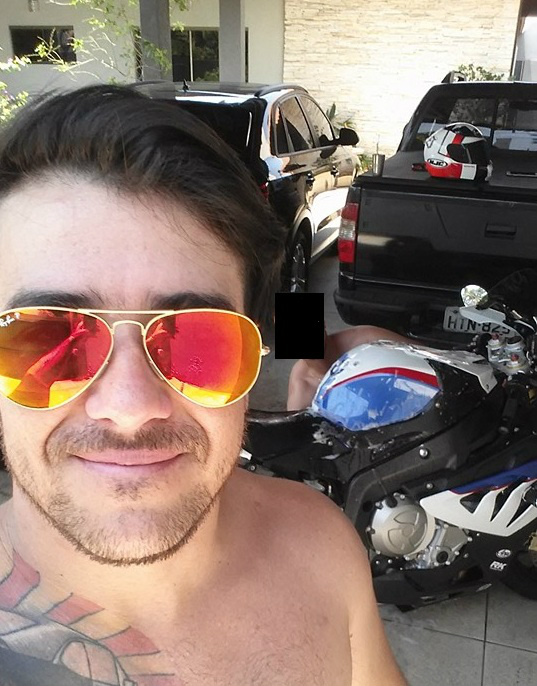 (Breno Fernando gostava de exibir motos potentes em rede social - Foto: Reprodução)