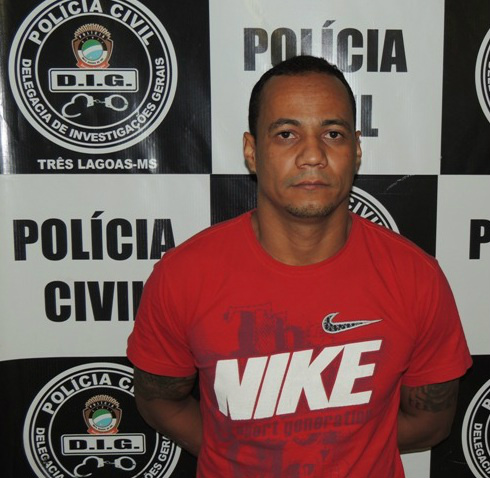 Luciano Ferreira da Silva, suposto integrante da facção PCC.