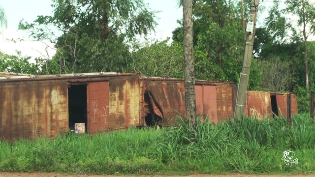 Alguns moradores alegam que os vagões abandonados na N.O.B. estão sendo utilizados como sanitários. Foto: Rádio Caçula.