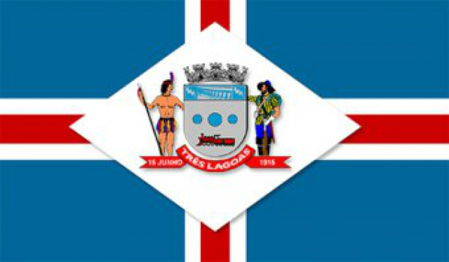 Bandeira de Três Lagoas-MS