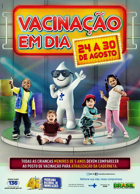Campanha de Multivacinação. Foto: Assessoria