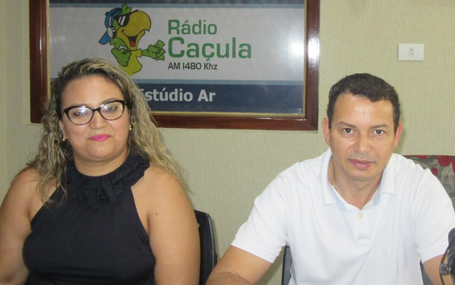 Assessora Parlamentar Karina de Souza e Nilo Candido