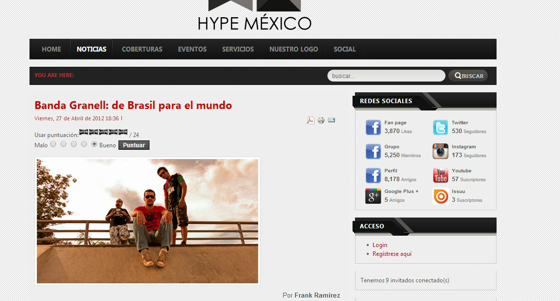 SITE HIPE MEXICO.