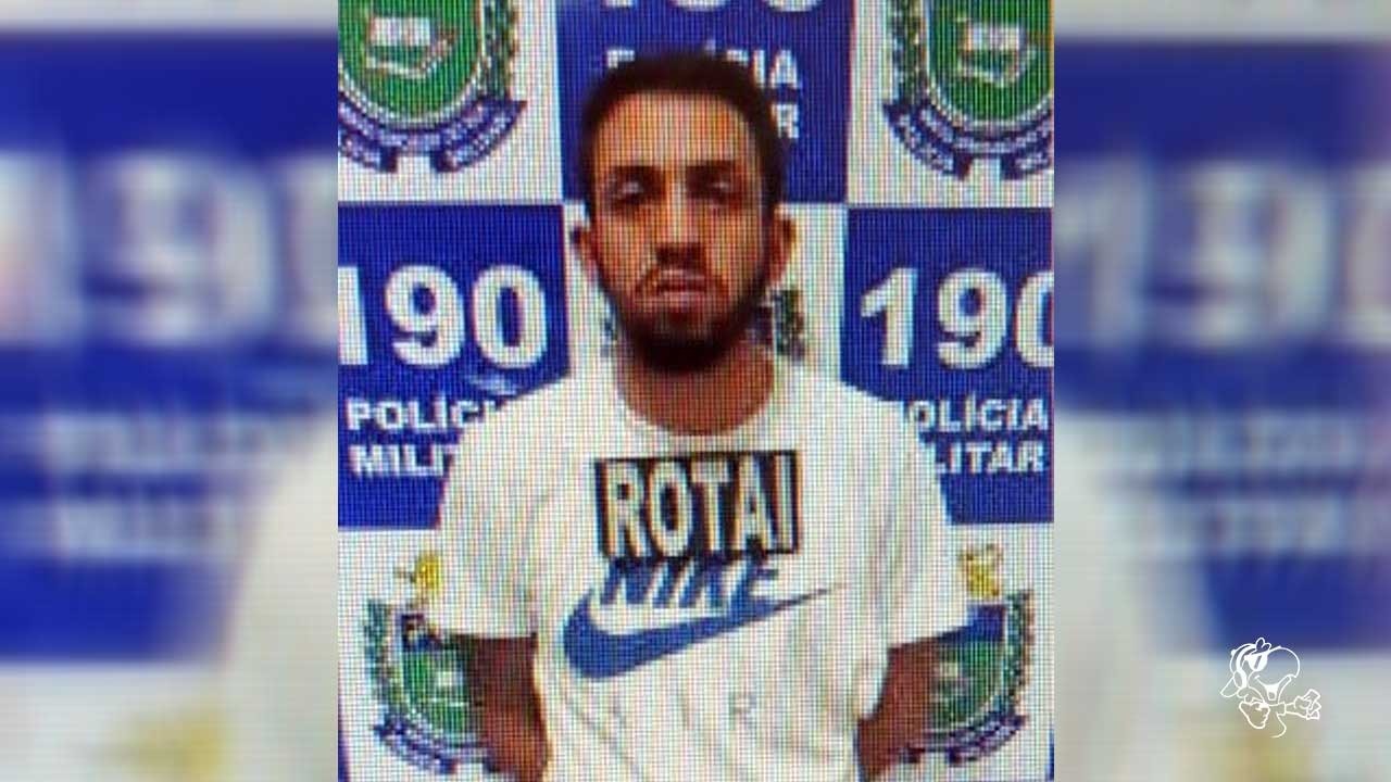 O três-lagoense Murilo Rodrigues foi listado como um dos fugitivos da Penitenciária Regional de Pedro Juan Caballero - Foto: Polícia Civil / Rádio Caçula