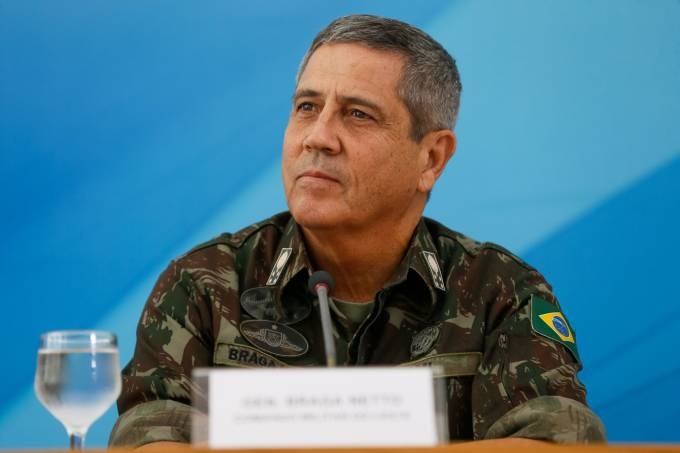 General Walter Braga Neto: aos 62 anos, o militar da ativa é chefe do Estado-Maior do Exército (Beto Barata/PR/Flickr/Flickr)