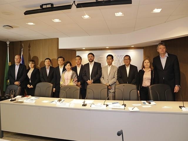 Embaixadores asiáticos e autoridades de MS estiveram reunidos (Kisie Ainõa)