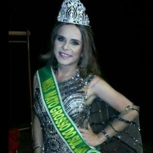Na categoria Miss Gay Mato Grosso do Sul, a candidata Rayssa Coolbber, de Ribas do Rio Pardo. (Foto: Divulgação)