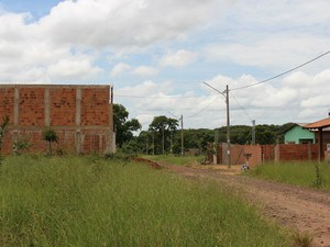 Local onde adolescente foi baleado(Foto: Gabriela Pavão/ G1 MS)