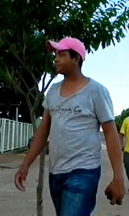 Giovani Aparecido dos Santos Messias (18), acusado de abusar sexualmente de menino de 10 anos.Foto exclusiva: Rádio Caçula.