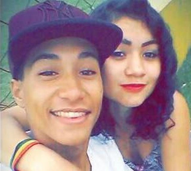 Jovem declara amor por namorada que ele matou após esganá-la com uma corrente de cachorro, em Sidrolândia. — Foto: Facebook/Reprodução.