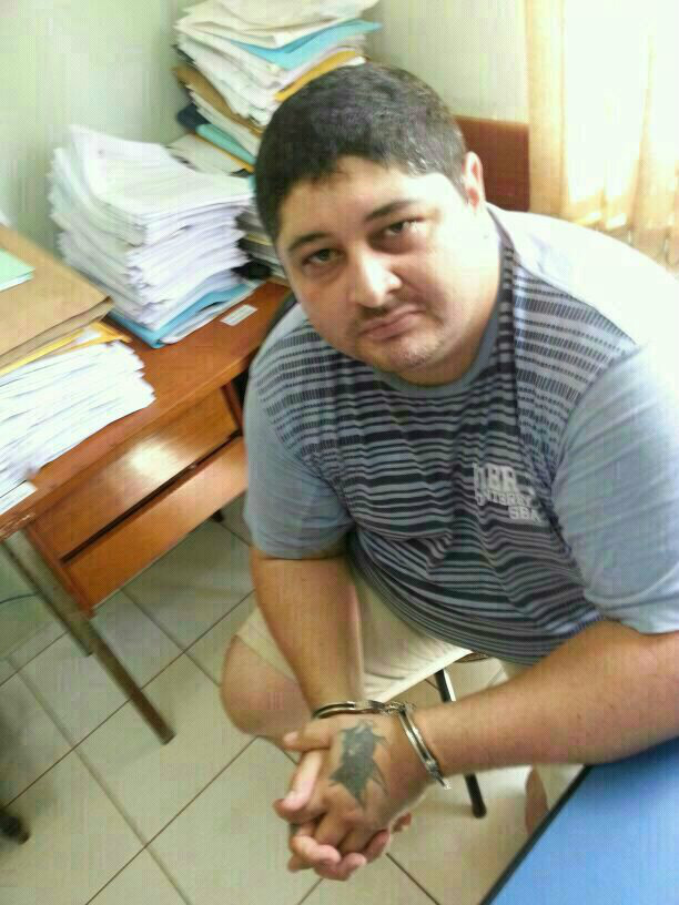 Foto: DivulgaçãoRudinei foi capturado pela polícia em Amambai