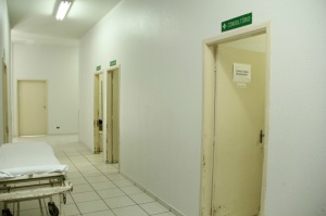 Reforma no área de emergência particular pode causar transtornos (Foto: Marcos Ermínio)