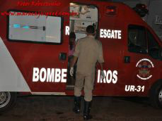 Denian Martins Siqueira, de 18 anos, foi encaminhado ao pronto socorro da cidade.Foto: Maracaju Speed