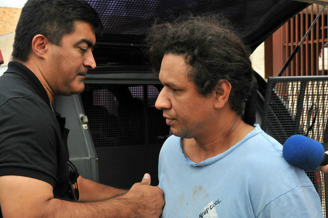 Foto: Valdenir Rezende / Correio do EstadoMicael Paulino Gomes foi levado para delegacia nesta manhã