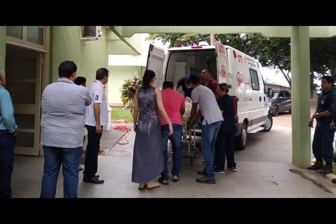 Lanzarini foi atendido no Hospital do Coração, em Dourados - Moreira Produções