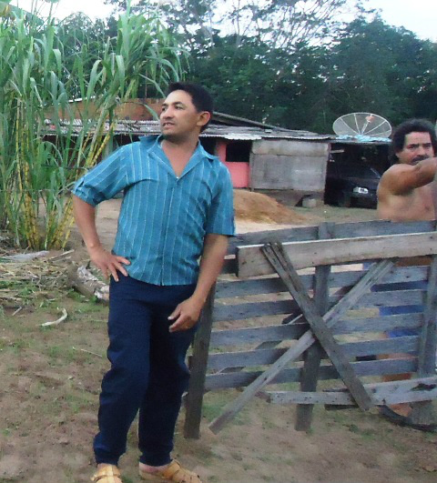 Moradores do Cinturão Verde Antônio e Cícero.