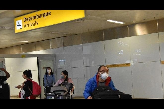 Paciente chegou ao Brasil pelo Aeroporto Internacional de Guarulhos - DIVUGAÇÃO