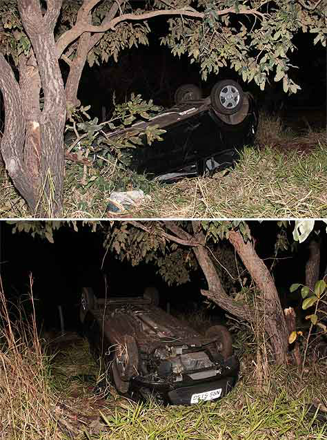 Carro capotadoFoto: Modiamax