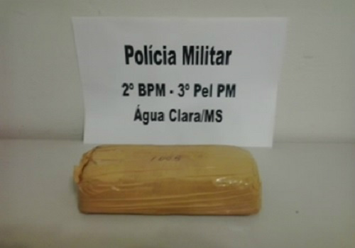 Apreendidos 1 Kg de crack com a menor.Foto: Divulgação