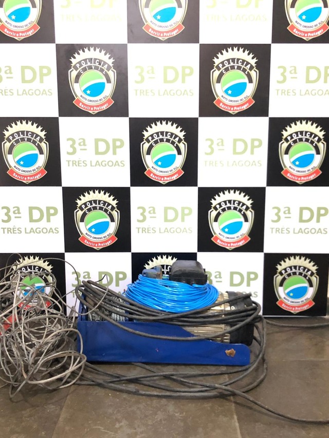 Guincho elétrico avaliado em R$ 2.000,00