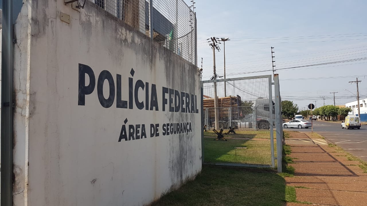 Delegacia da Polícia Federal em Três Lagoas (MS) - Foto: Julia Vasquez / Rádio Caçula