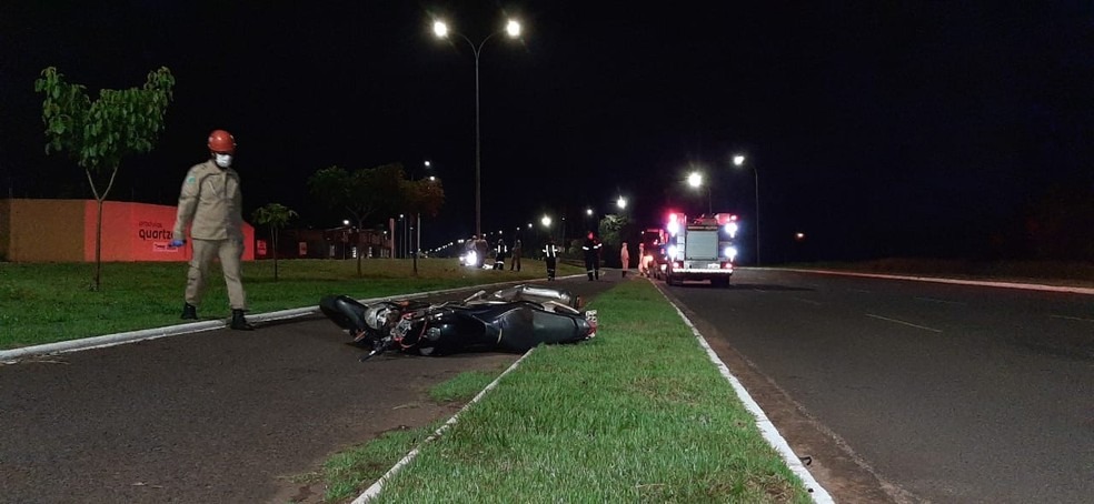 Acidente na Av Prefeito Ludio Martins Coelho. Foto: G1