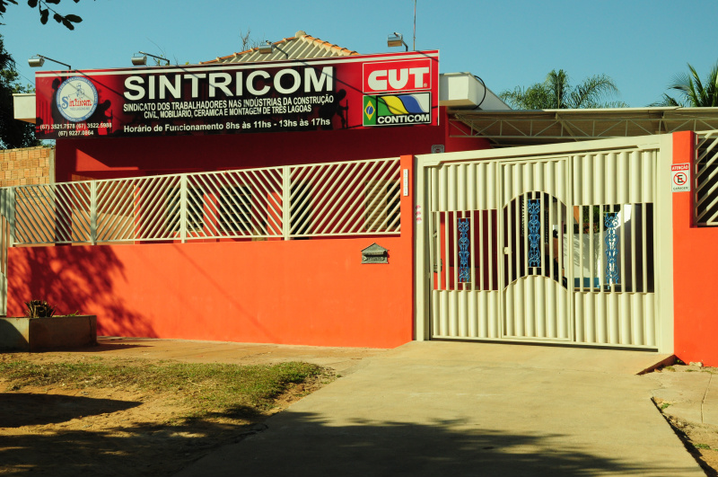 Nova sede do SINTRICON.Foto: Assessoria