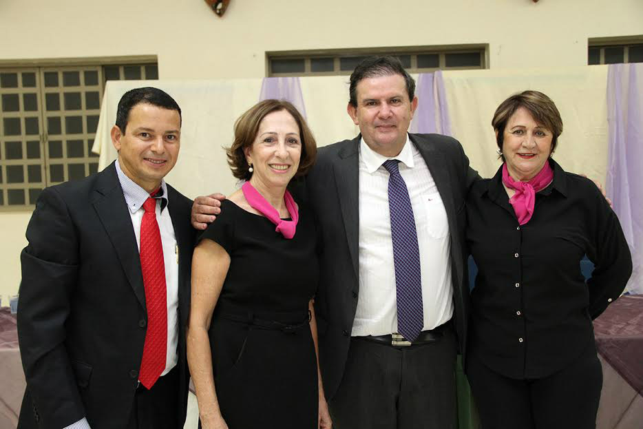 Posse da nova Presidente da Rede Feminina de Combate ao Câncer.